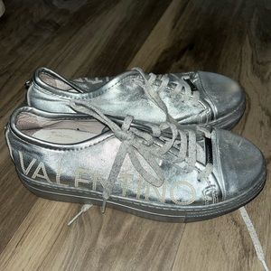 Pre-loved Silver Valentino Sneakers